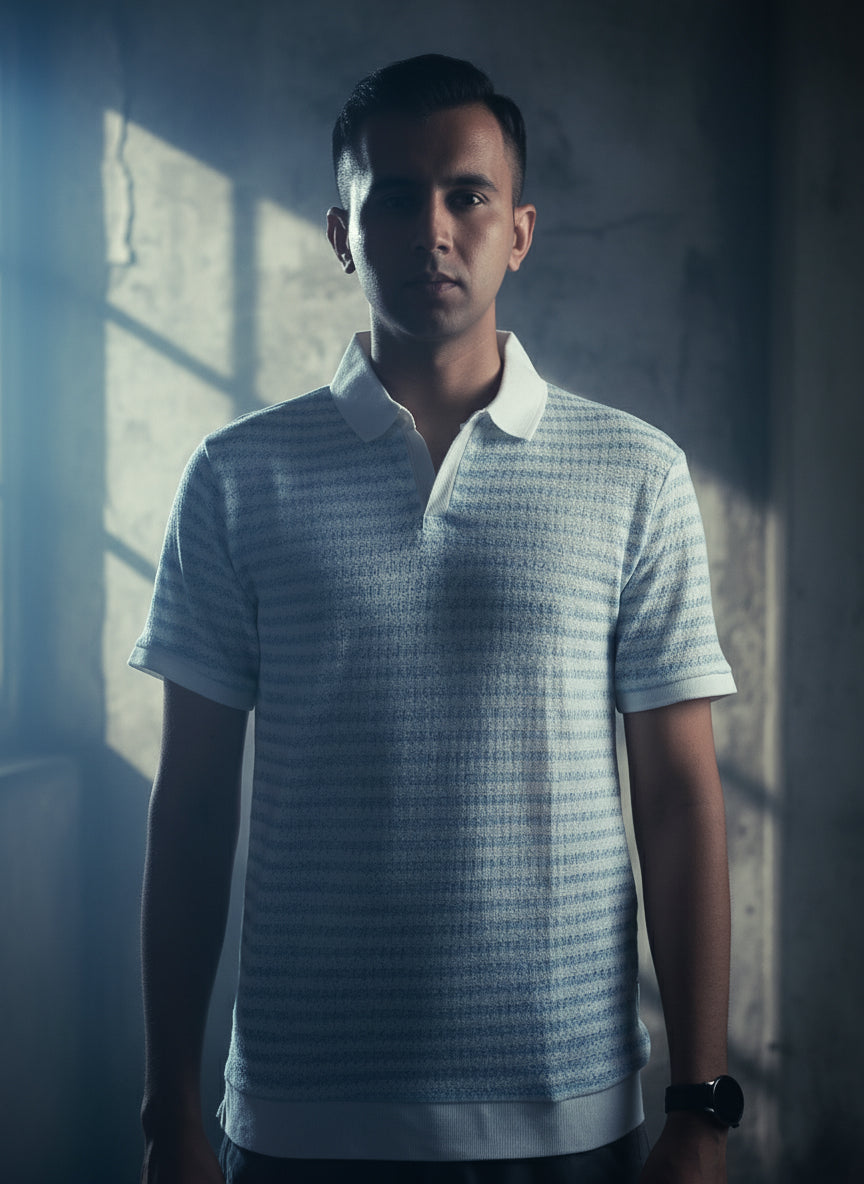 China Old Money Design Polo | Premium Chinese Fabric | TheAneesh