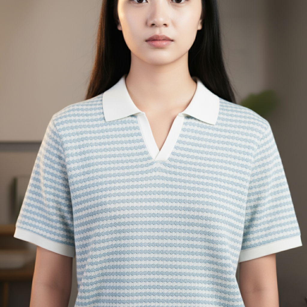 China Old Money Design Polo | Premium Chinese Fabric | TheAneesh