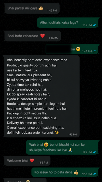 Customer review