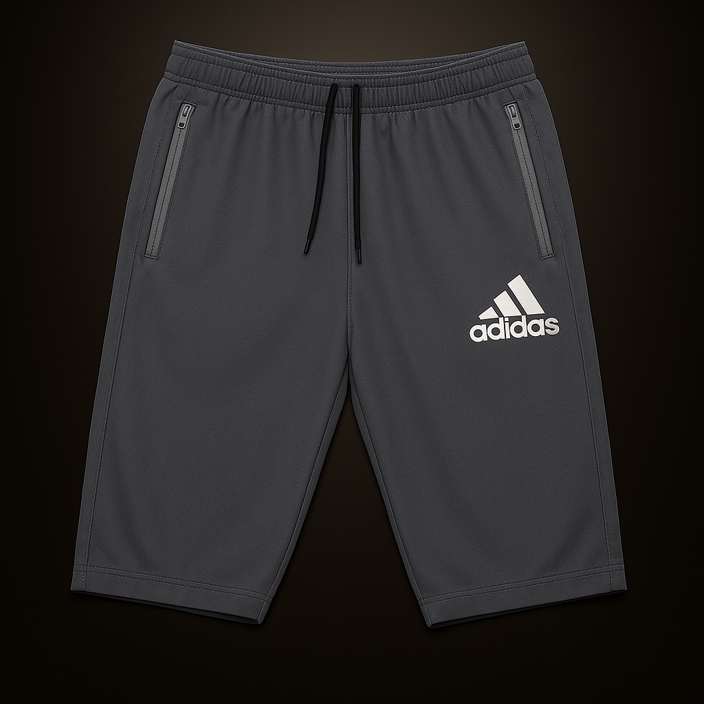China 3-Quarter Dry-Fit Shorts by TheAneesh