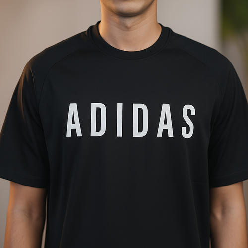 Adidas Men's Oversized Trefoil T-Shirt by TheAneesh